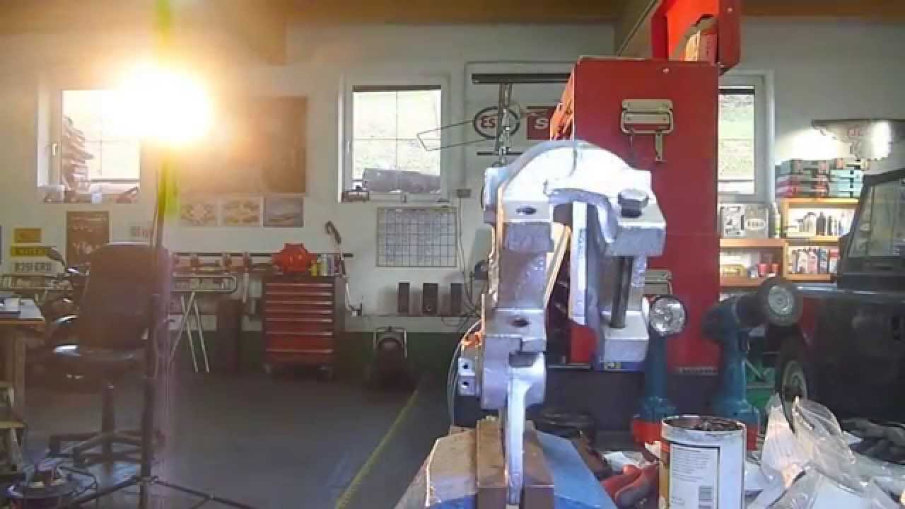 Jaguar e type rear brake system part 2