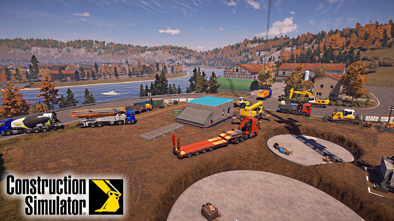 CONSTRUCTION SIMULATOR 2022 🚧MULTIPLAYER🚧 E.U. MAP