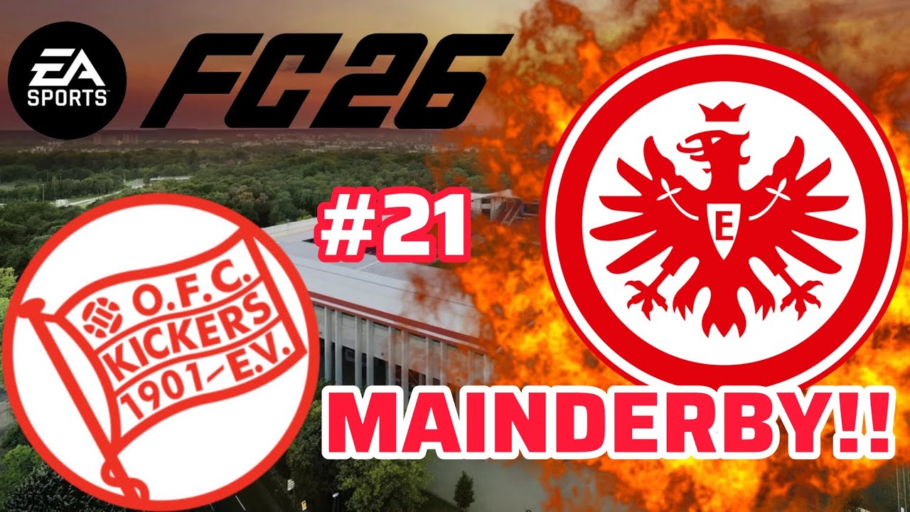 MAINDERBY im DFB POKAL ⚔️🏆 | Kickers Offenbach Karriere #21 🔥