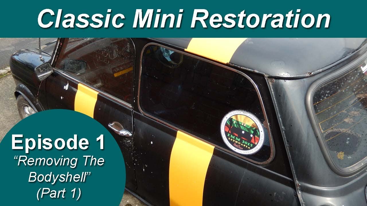 Classic Mini Restoration - Removing The Body Shell (Part 1)
