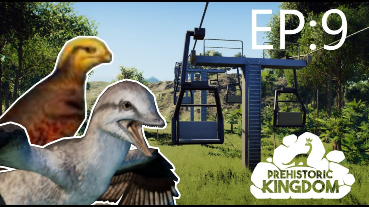 Archaeopteryx chairlift  | Prehistoric Kingdom | Part 009