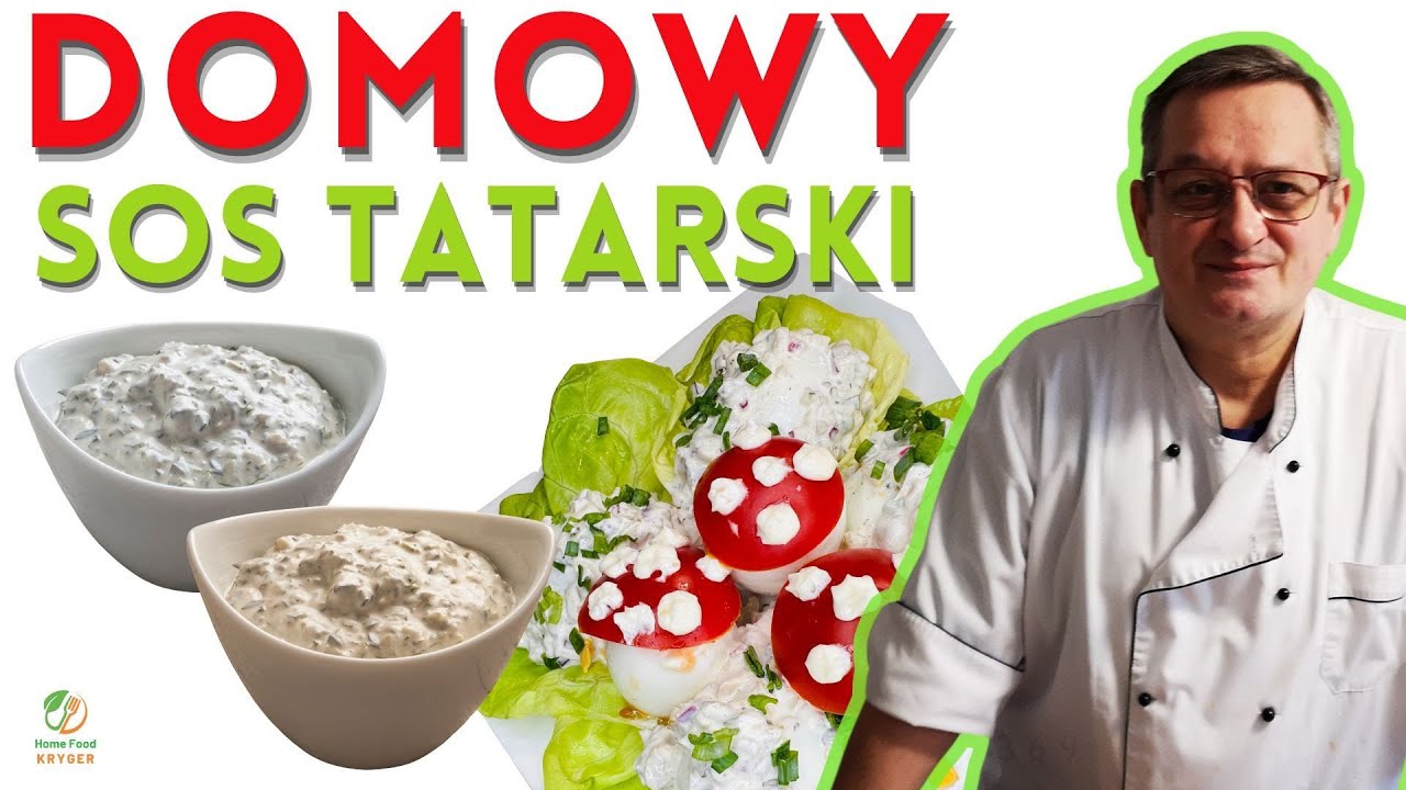 Sos tatarski Jak Zrobić Domowy Sos Tatarski.🍴🥒