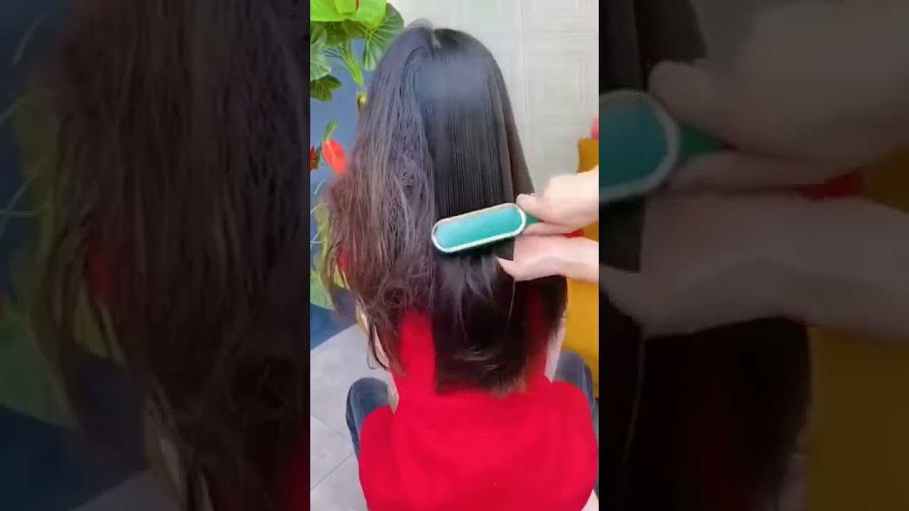 Wow ! Best hair straightener comb ever.!!