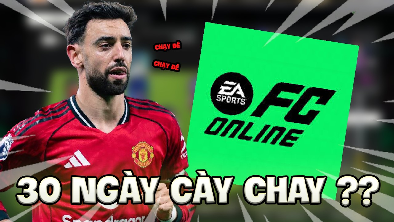 TÔI CÀY CHAY 30 NGÀY BUILD TEAM MANCHESTER UNITED TRONG FC ONLINE ??