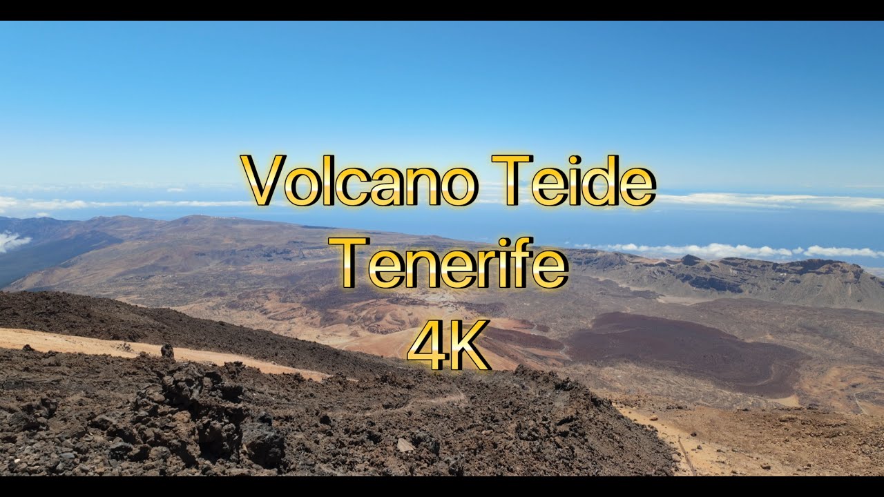 Volcano Teide, Tenerife 4K