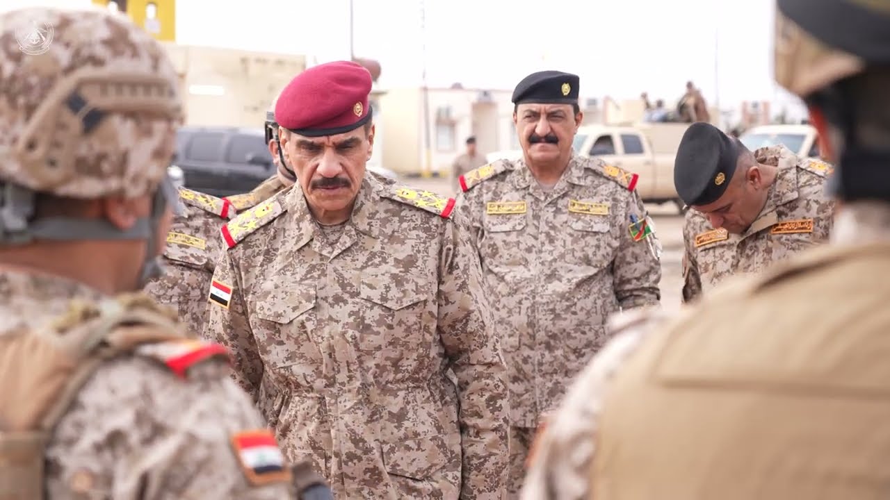 رئيس أركان الجيش يتفقد اللواء المشاة الثاني والسبعين الفرقة الخامسة عشرة ضمن قاطع غرب نينوى