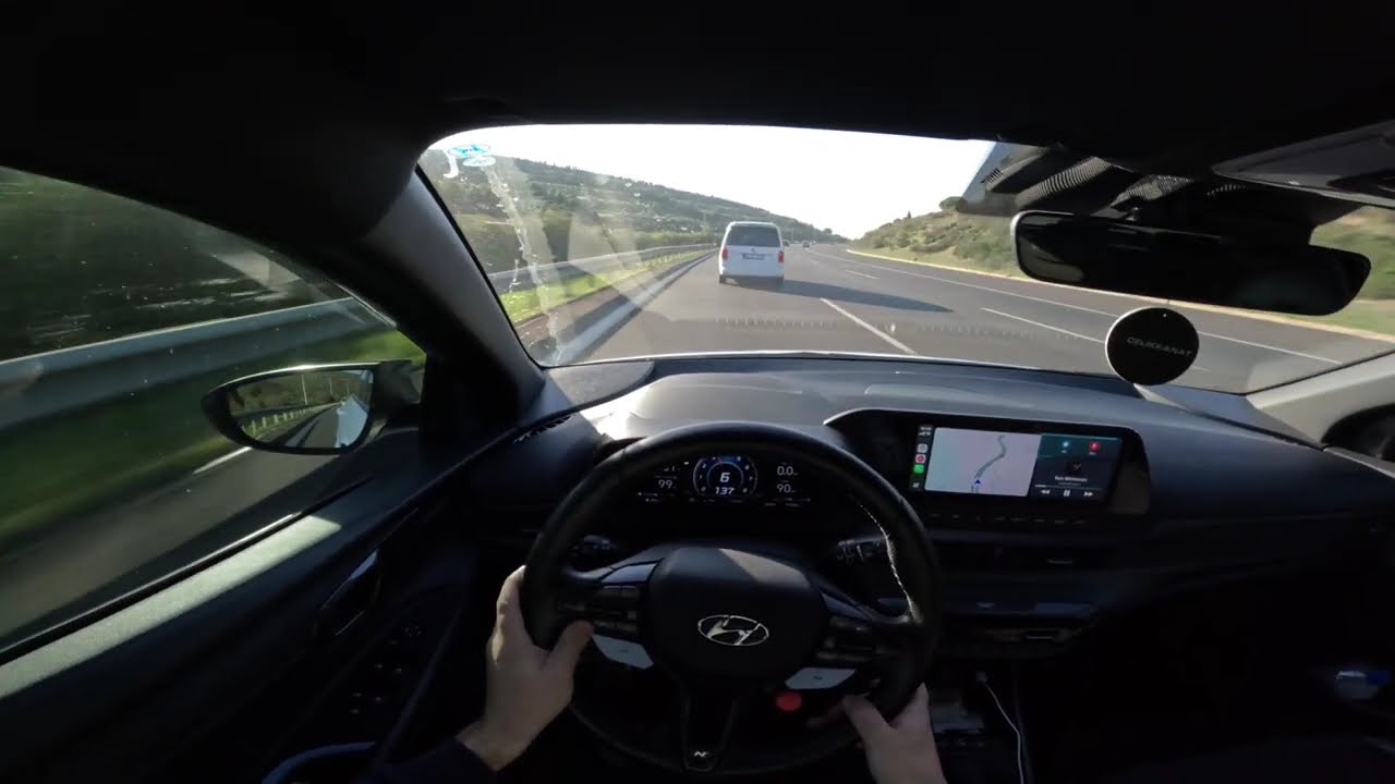 HYUNDAİ İ20N OTOBAN ÇITIR GAZLAMA POV SÜRÜŞ/POV HİGHWAY DRİVİNG