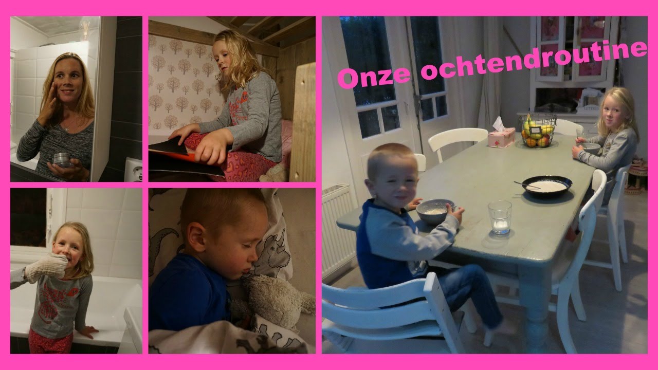 Ochtendroutine met 2 kinderen!