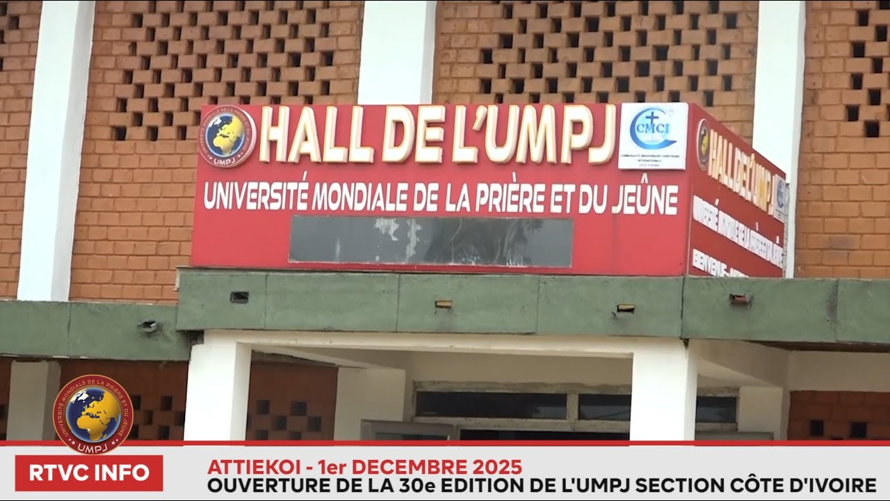 RTVC INFO - OUVERTURE DE LA 30e EDITION DE L'UMPJ C&Ocirc;TE D'IVOIRE
