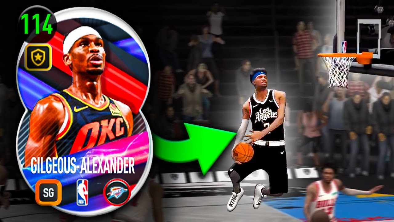 114 OVR Shai Gilgeous-Alexander Gameplay In NBA Live Mobile Season 8!