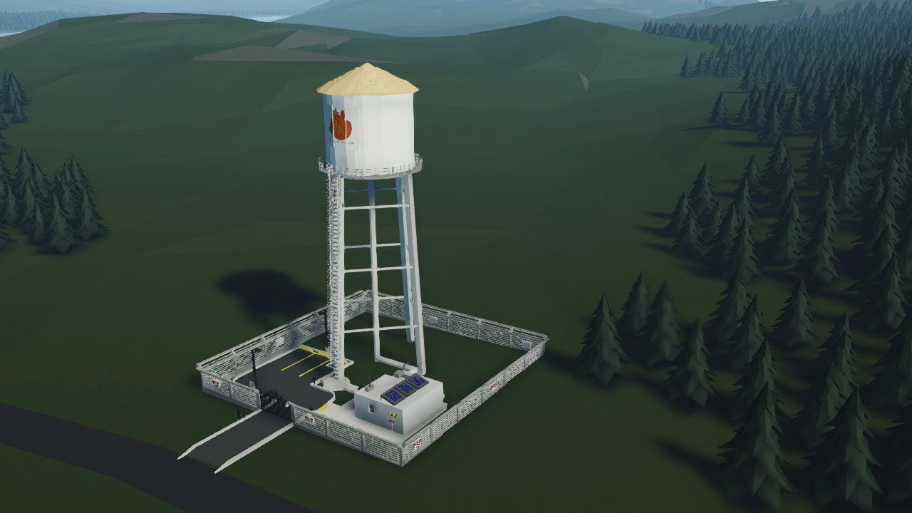 Sun Apple Water Tower (Stormworks: Build and Rescue Gameplay roleplay multiplayer)