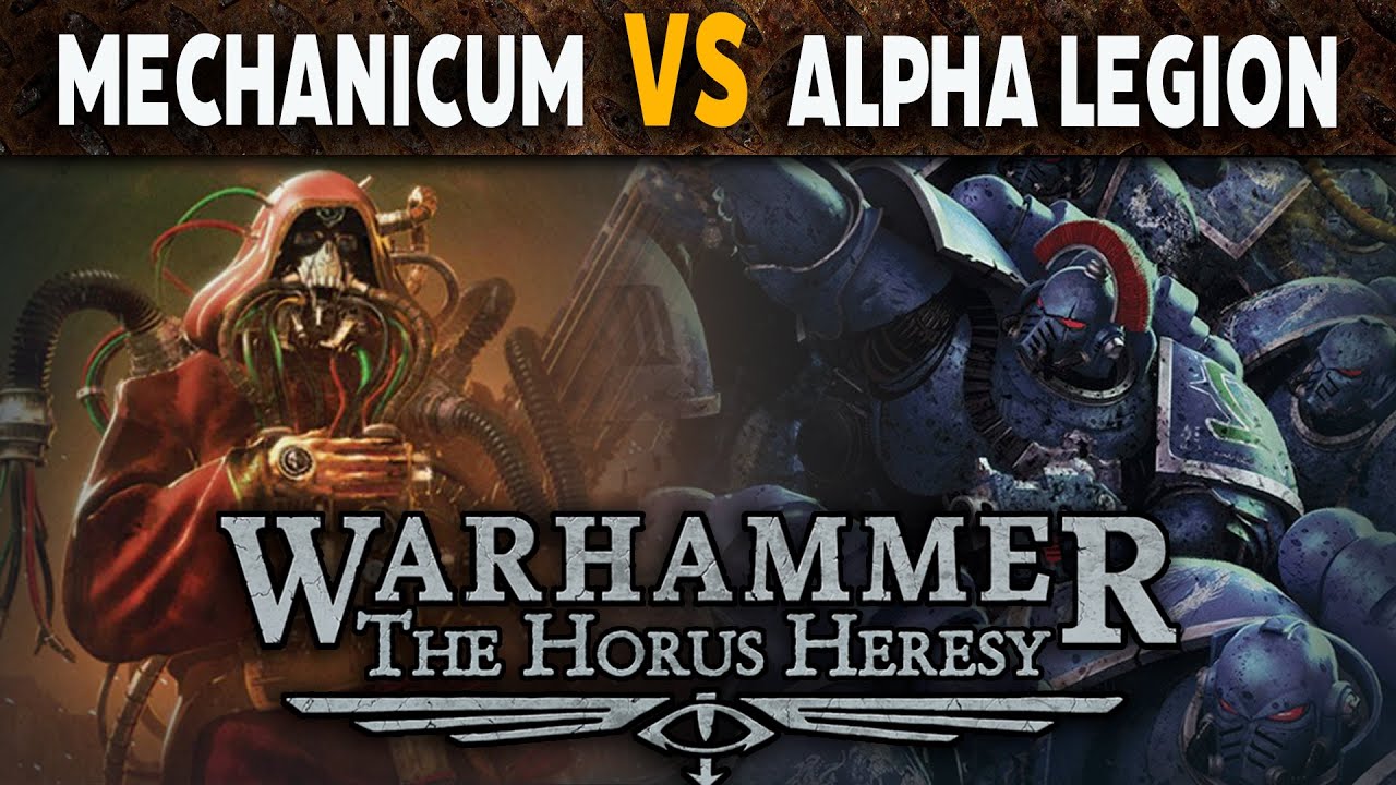 Mechanicum vs Alpha Legion - Warhammer Horus Heresy 3rd Edition Battle Report