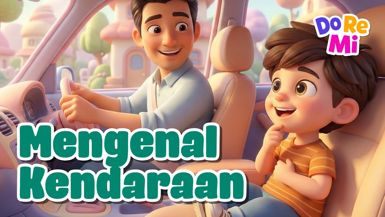 Ayo Kenal Kendaraan 🚦 Lagu Anak Edukatif & Seru