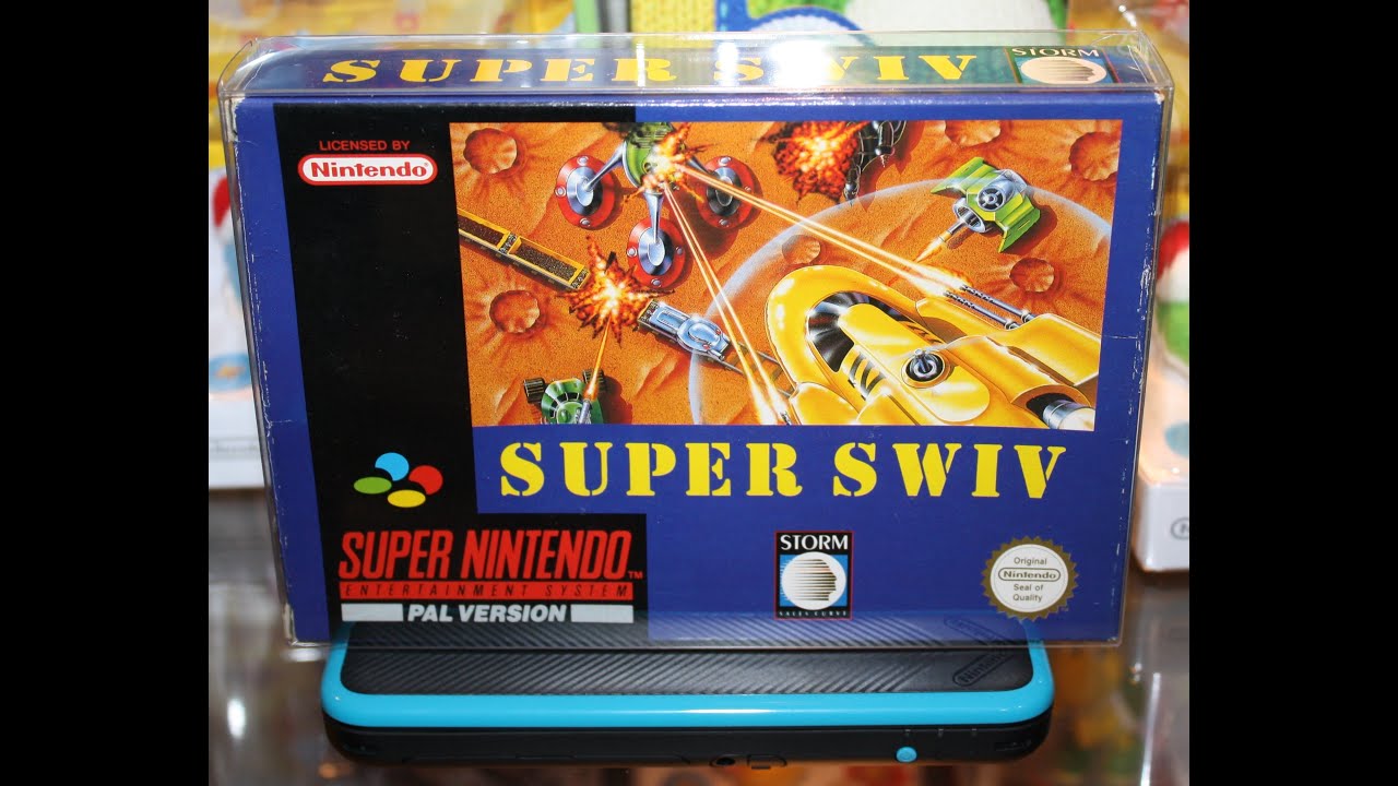 Super SWIV (SNES) the final level of the game, with the Helicopter.No deaths.