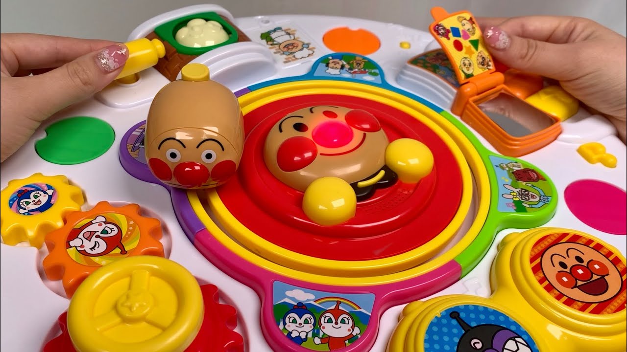 [🐰toy asmr🐰] Anpanman fidget board Big Fidget toys ASMR Satisfying Unboxing video 호빵맨 장난감 No talking