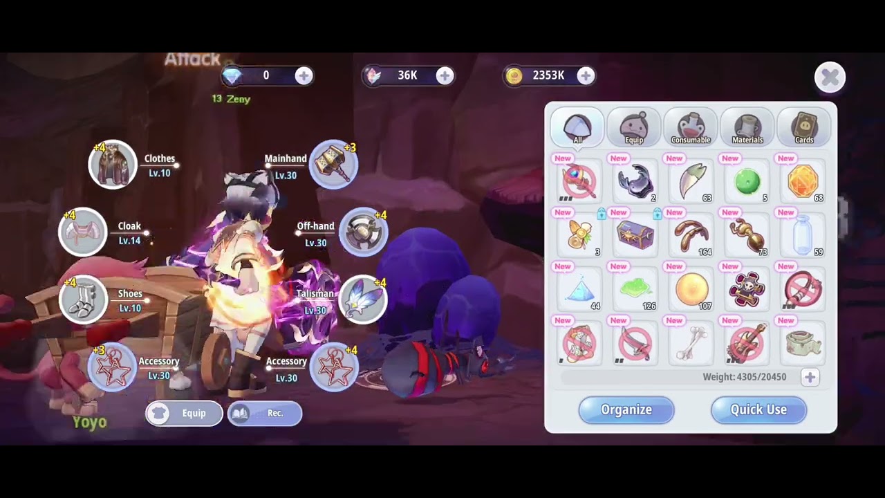 My build Alchemist Global Rox underated job but strong late game? 