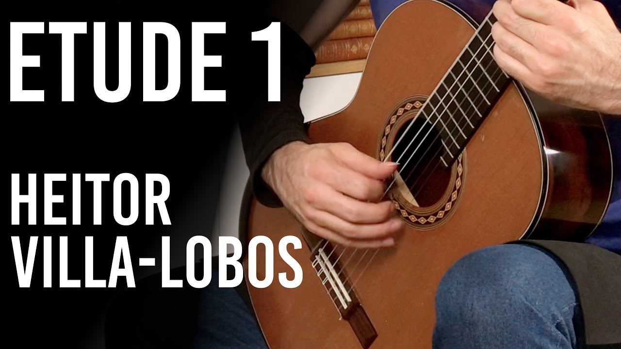 Etude 1 by Heitor Villa-Lobos played by Benjamin Valette