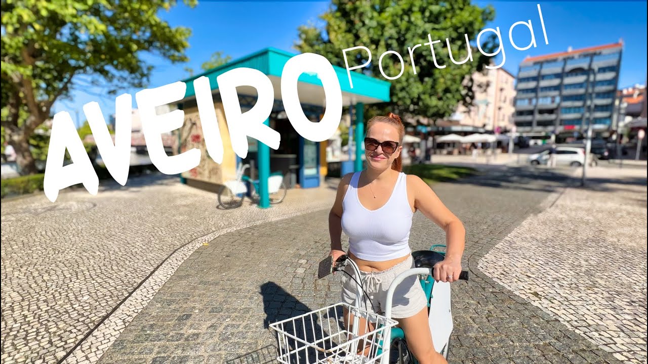 WALKING AVEIRO, PORTUGAL CENTRAL 🇵🇹 | TRAVEL GUIDE |  [4k] Binaural Audio🎧