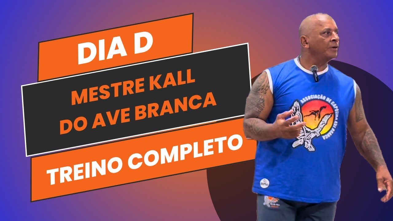 Dia D... treino com o Mestre Kall do Ave Branca