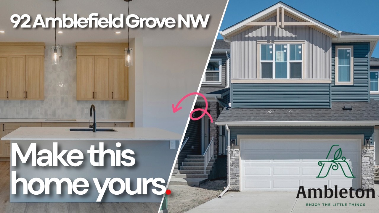 OUR LAST QUICK POSSESSION HOME IN AMBLETON | 92 Amblefield Grove, Calgary AB