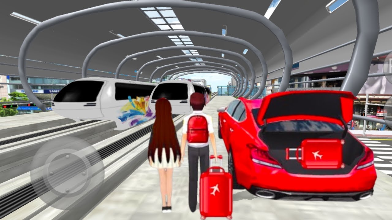 Car to Monorall Travelling Experience Today - 3D Driving Class 2026 - Car Game