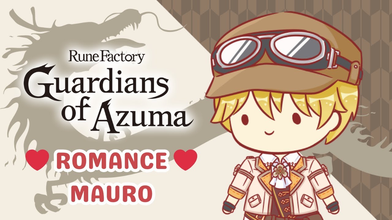 Rune Factory: Guardians of Azuma - Mauro Romance [JP Voices]