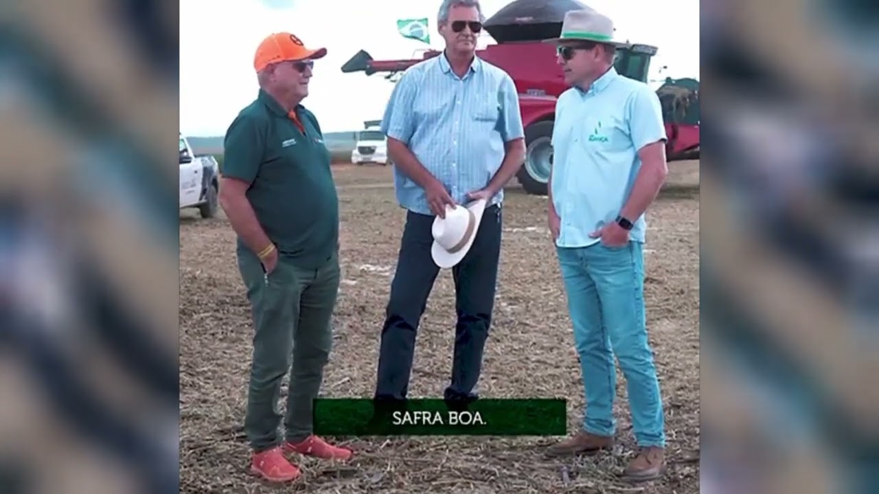 A safra já começou em Chapadão do Sul