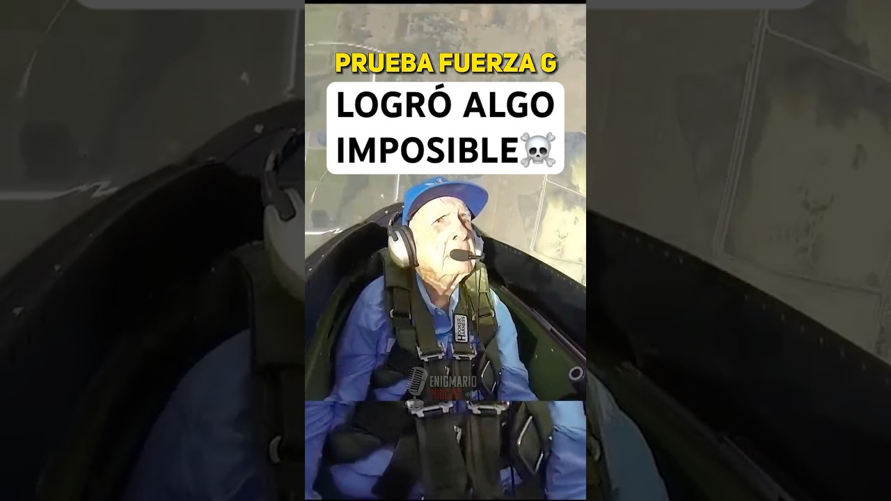 VETERANO de 96 AÑOS contra la FUERZA G #piloto #ww2 #curiosidades