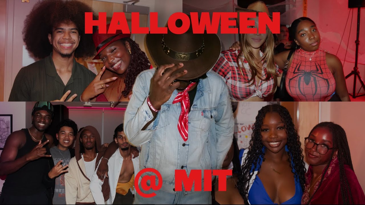 HALLOWEEN AT MIT (classes, studying, partying)