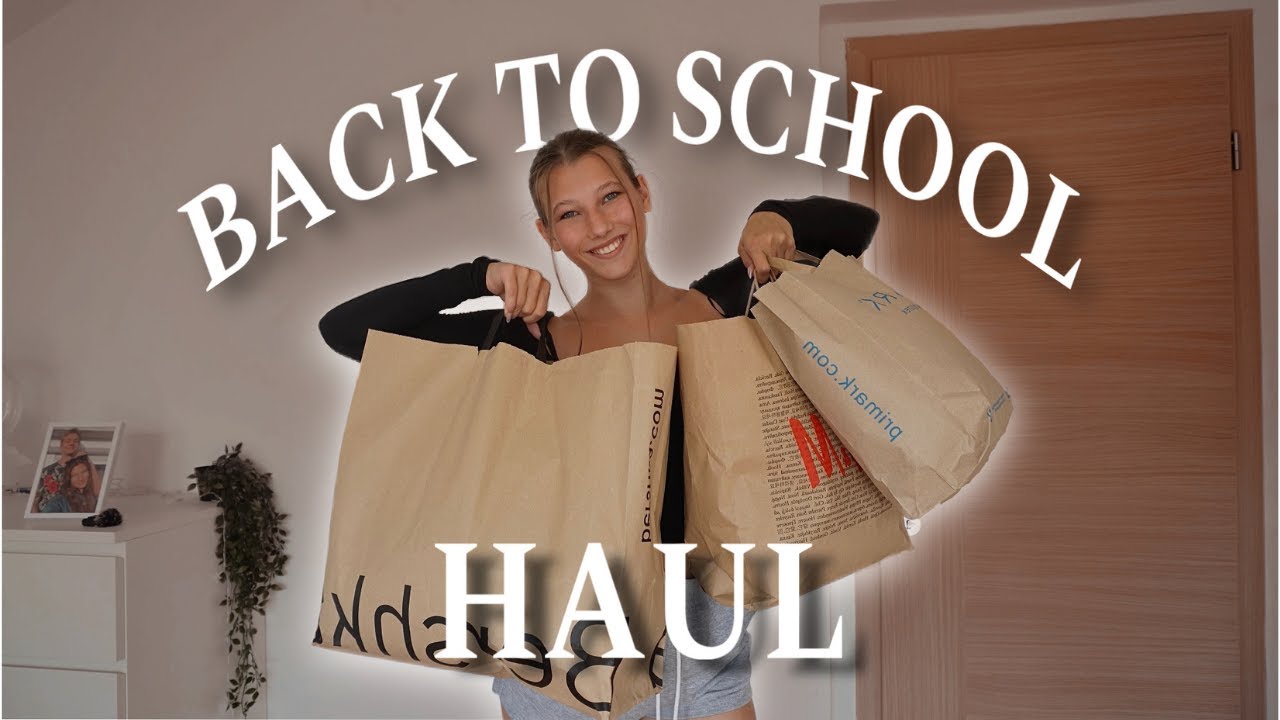 Back To School Haul (H&M, Bershka, Primark, Myprotein)