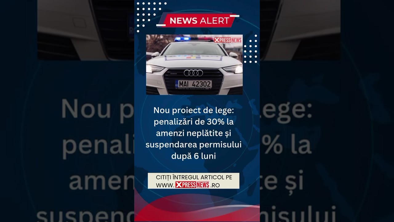 Restrictii si amenzi pentru soferi