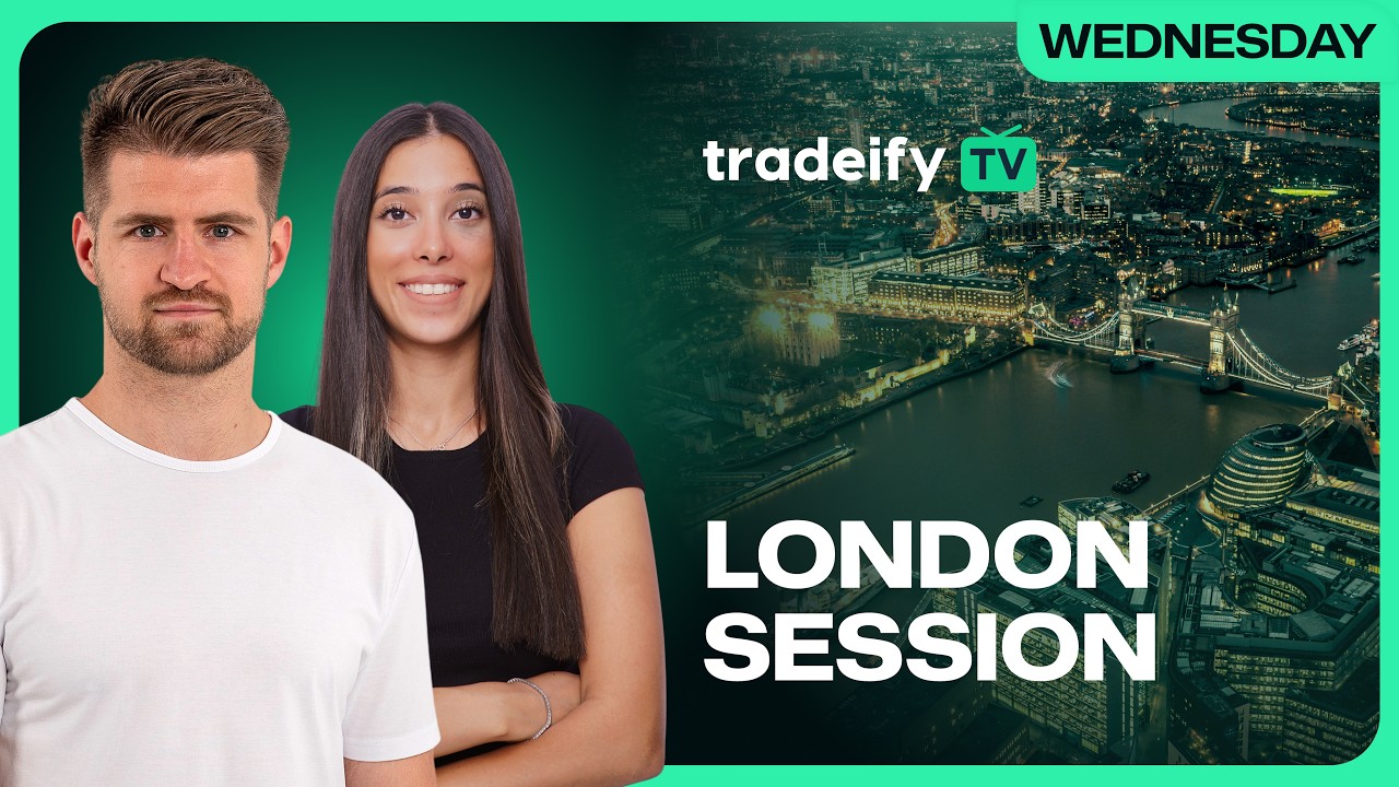 LONDON SESSION LIVE! | Tradeify TV | WEDNESDAY 7/15/26