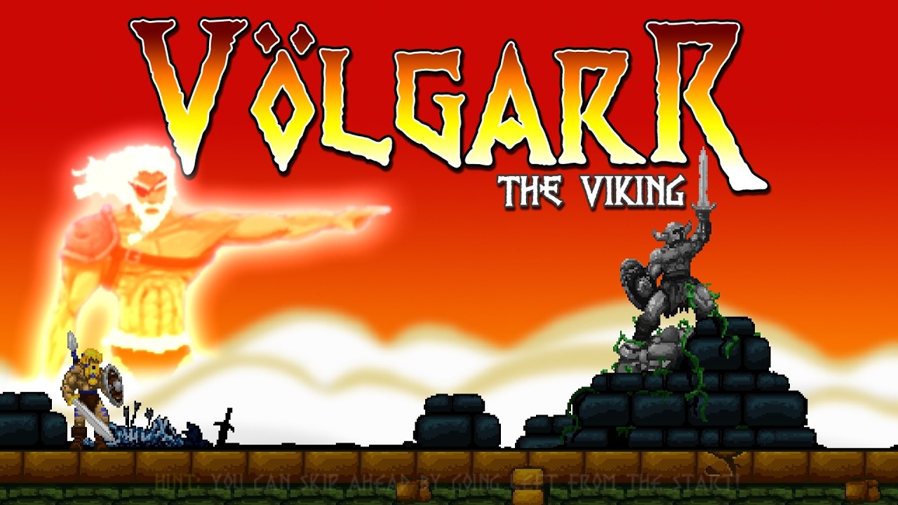13 лет за 1 стрим | таки прохождение Volgarr The Viking | PC | Steam