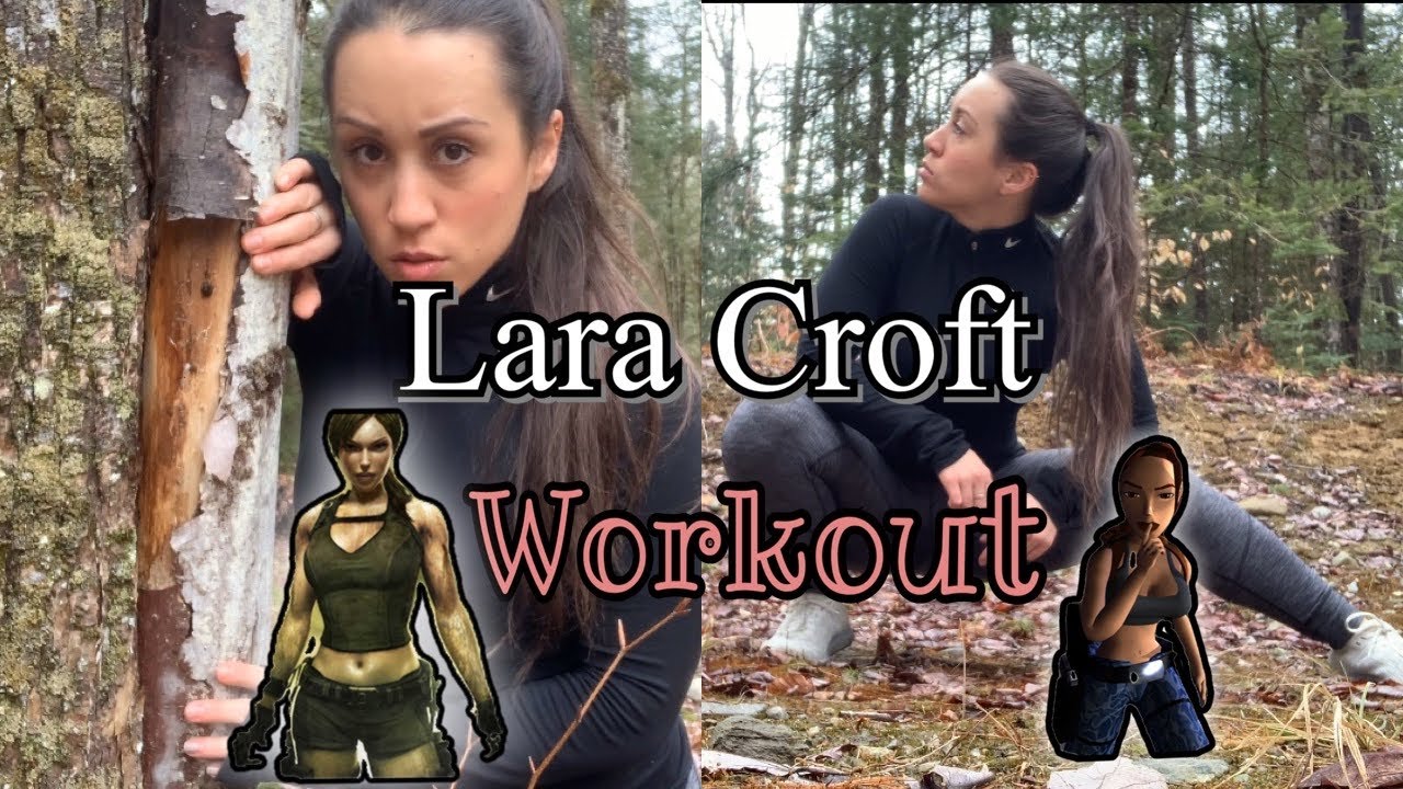 Tomb Raider Lara Croft Workout🐺