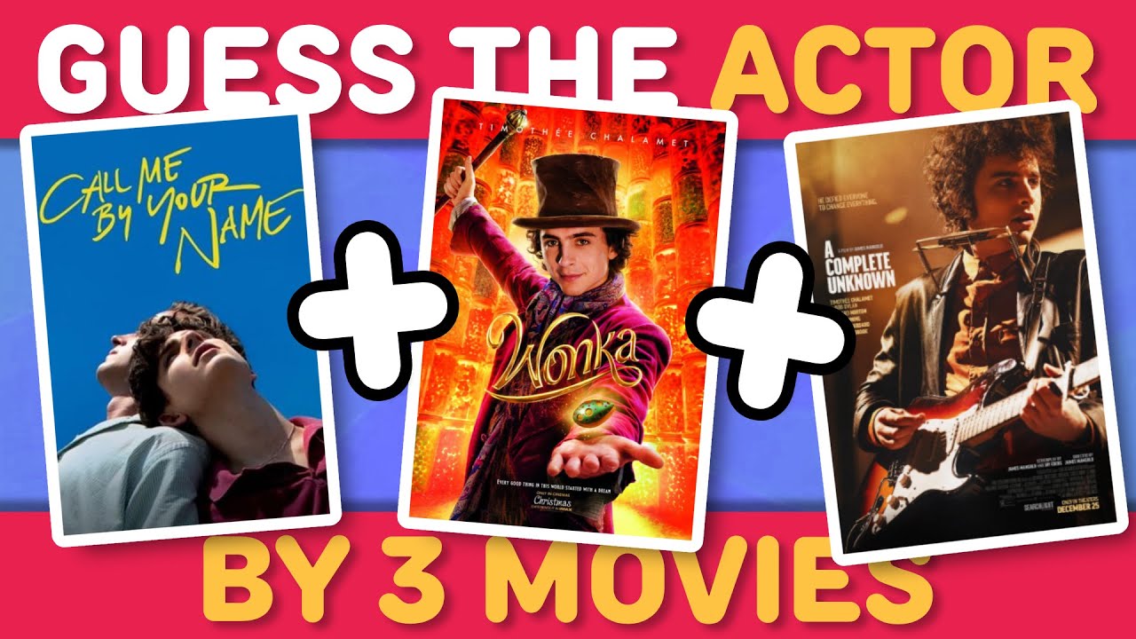 3 MOVIES 1 ACTOR - GUESS THE ACOTR BY 3 OF THEIR MOVIES 🎬 🎞️ | Movie Quiz