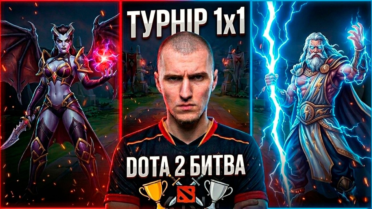 МОЙ ПЕРВЫЙ ТУРНИР 1x1 ПО DOTA 2 - ПОЛУФИНАЛ, ФИНАЛ (от betking)