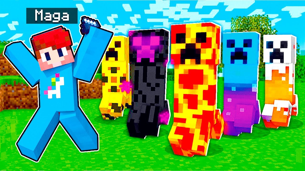 Trolleé a Mi Amigo con Nuevos Creepers OP en Minecraft