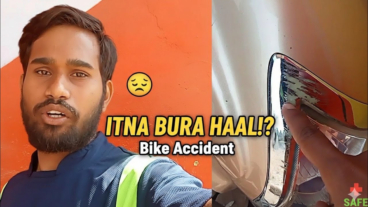 Bike Accident Ho Gaya! 😱 | Aaj Toh Bach Gaye!