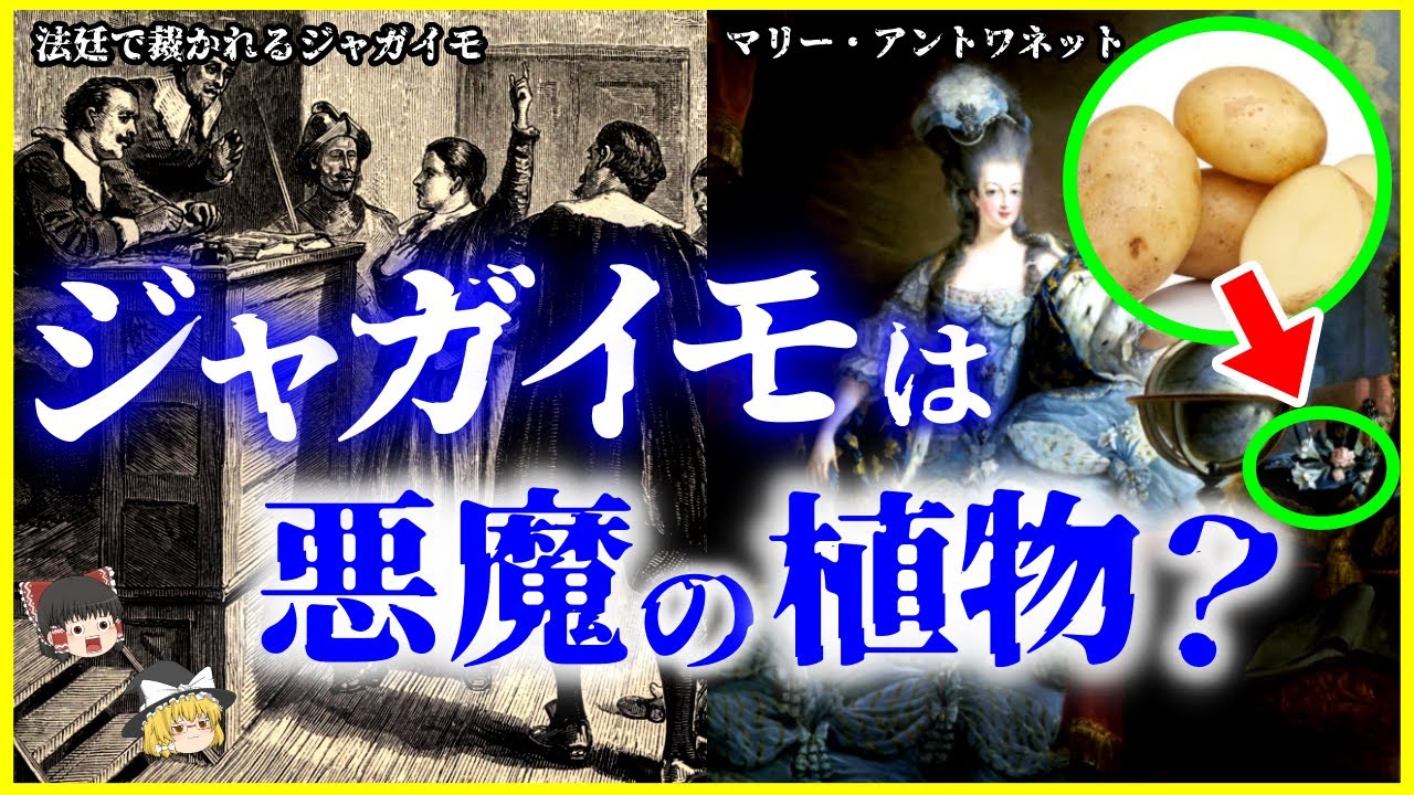 【ゆっくり解説】悪魔の植物⁉「ジャガイモ」は何故悪魔と呼ばれたのか？その理由と歴史を解説