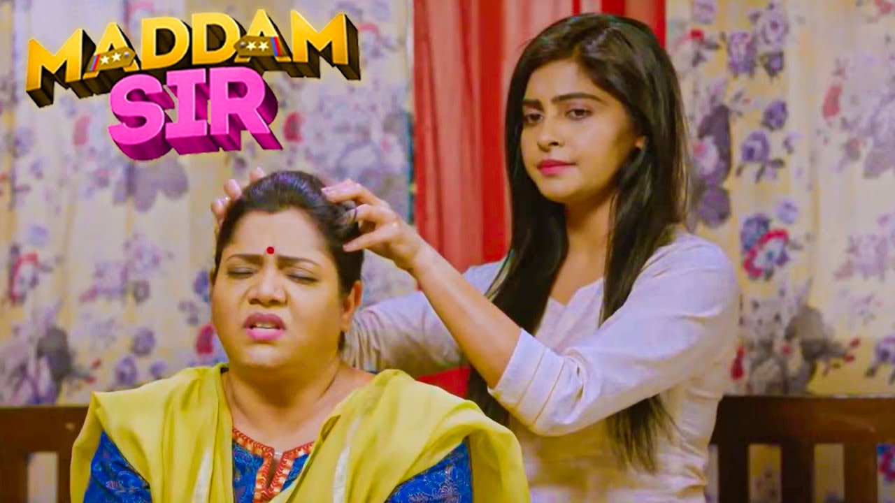 जब Karishma Singh ने किया Pushpa Ji के सिर का मसाज किया! | Madam Sir | Latest Episode 2026