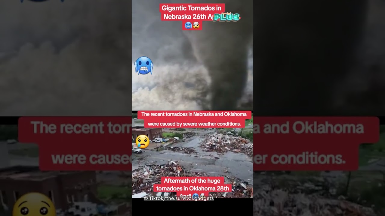 Detik-Detik Tornado Besar Luluh-Lantakkan Oklahoma, Tepat 2 Hari Setelah Terjang Nebraska