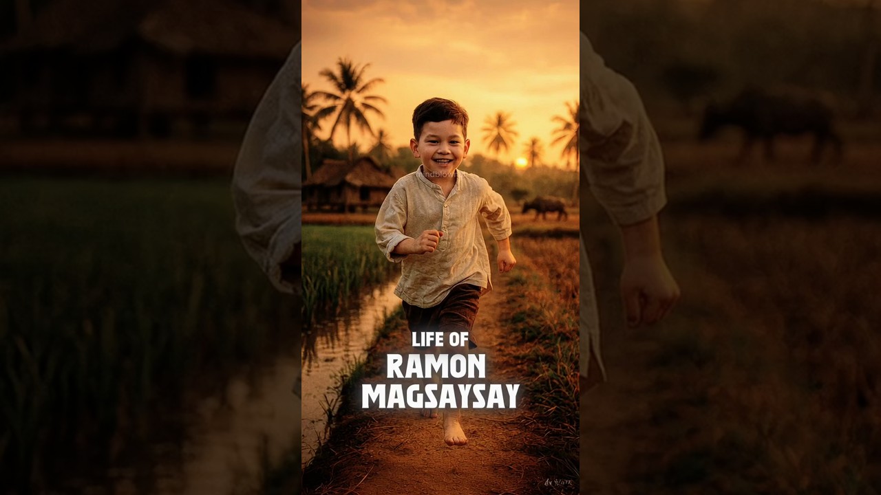 Life of Ramon Magsaysay #ramonmagsaysay #philippinepresident #evolution #ai #mindblownai #new #hero