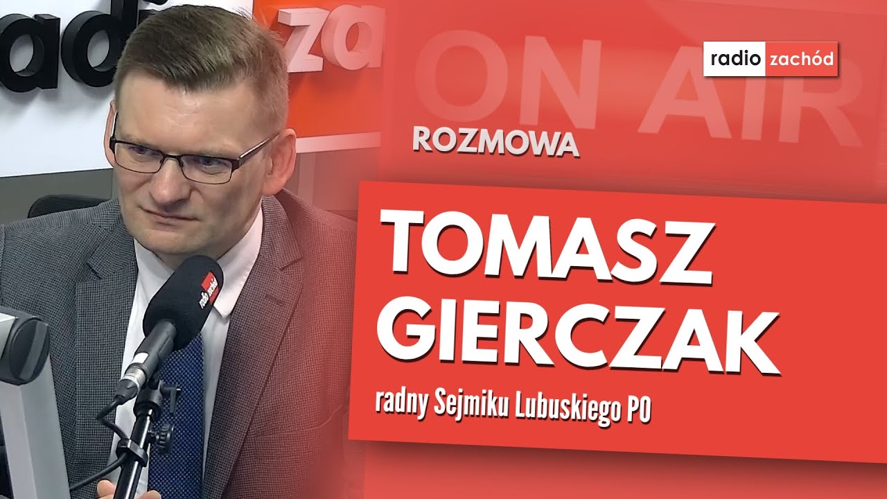Tomasz Gierczak, radny Sejmiku Lubuskiego KO