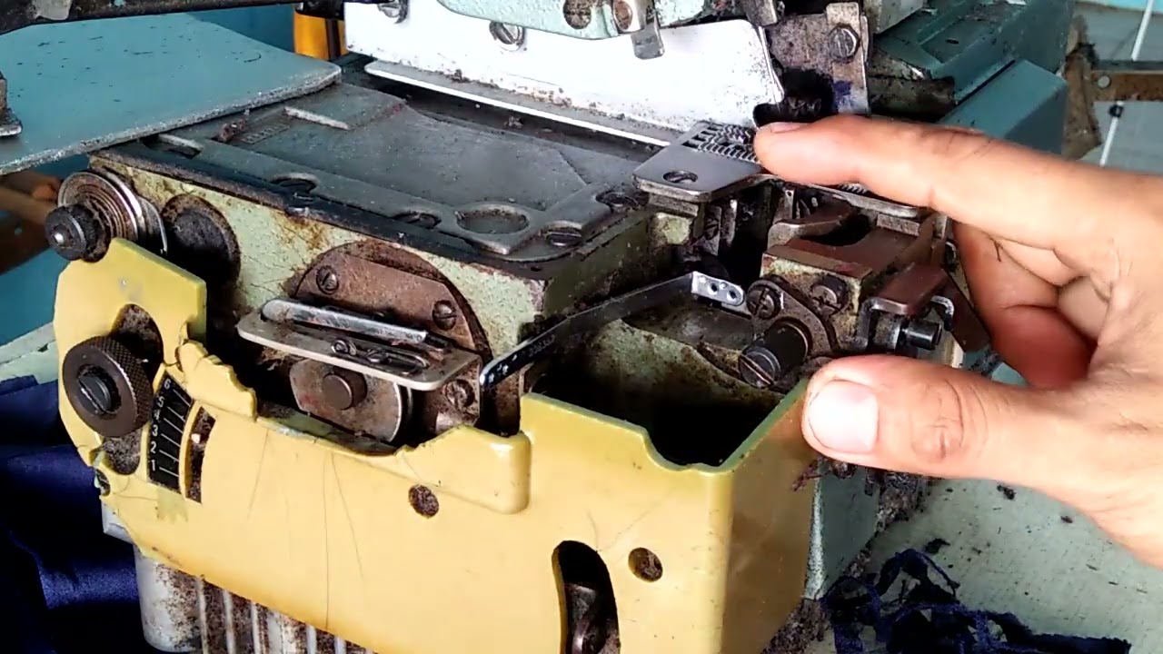 cara mengatasi bahan yang mengkerut || mesin obras