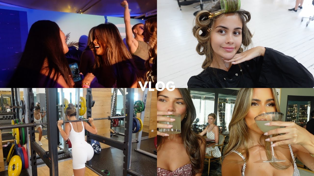 VLOG | christmas gift shopping, end of year parties, training & more!