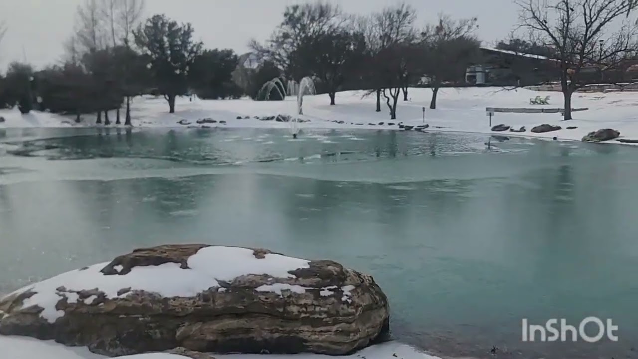 Snow day in Texas (ASMR ) 