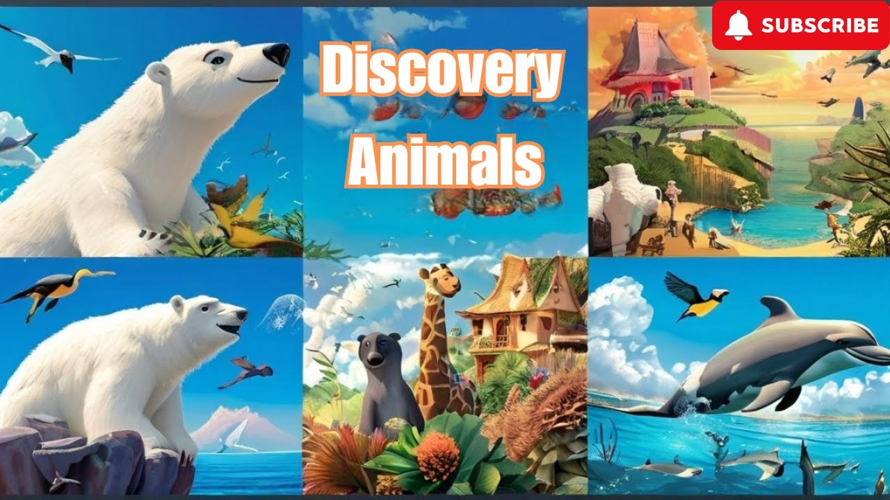 Discover Animals: Wild Adventures with Clever Cubs