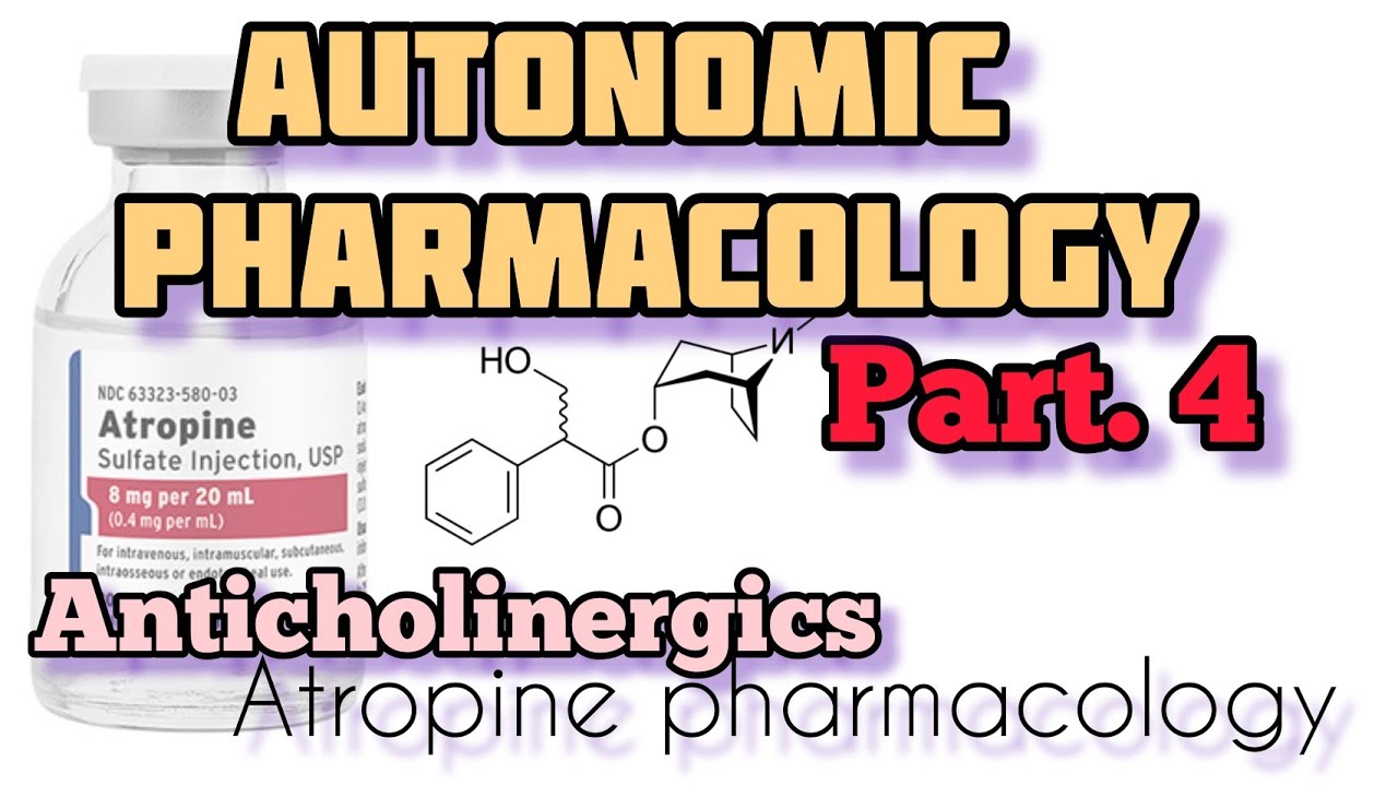 anticholinergic pharmacology ANS part.4 #antiMuscarinics #belladona