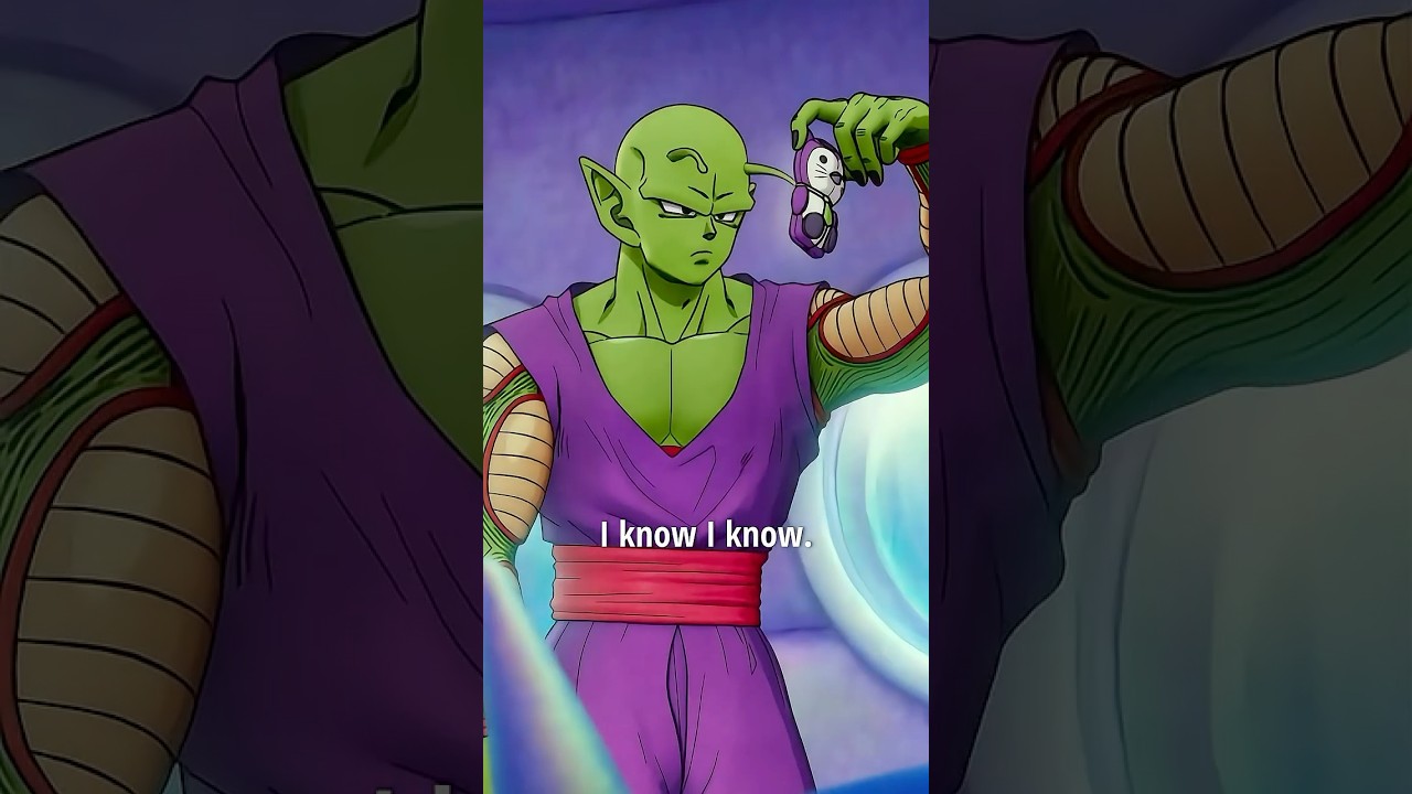 Videl Asks Piccolo To Get Pan From School😂