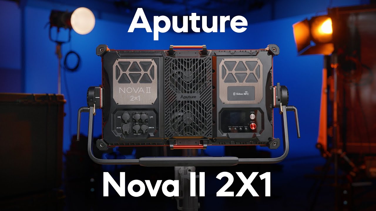 Aputure Nova II 2X1! Ярче и плотнее свет.